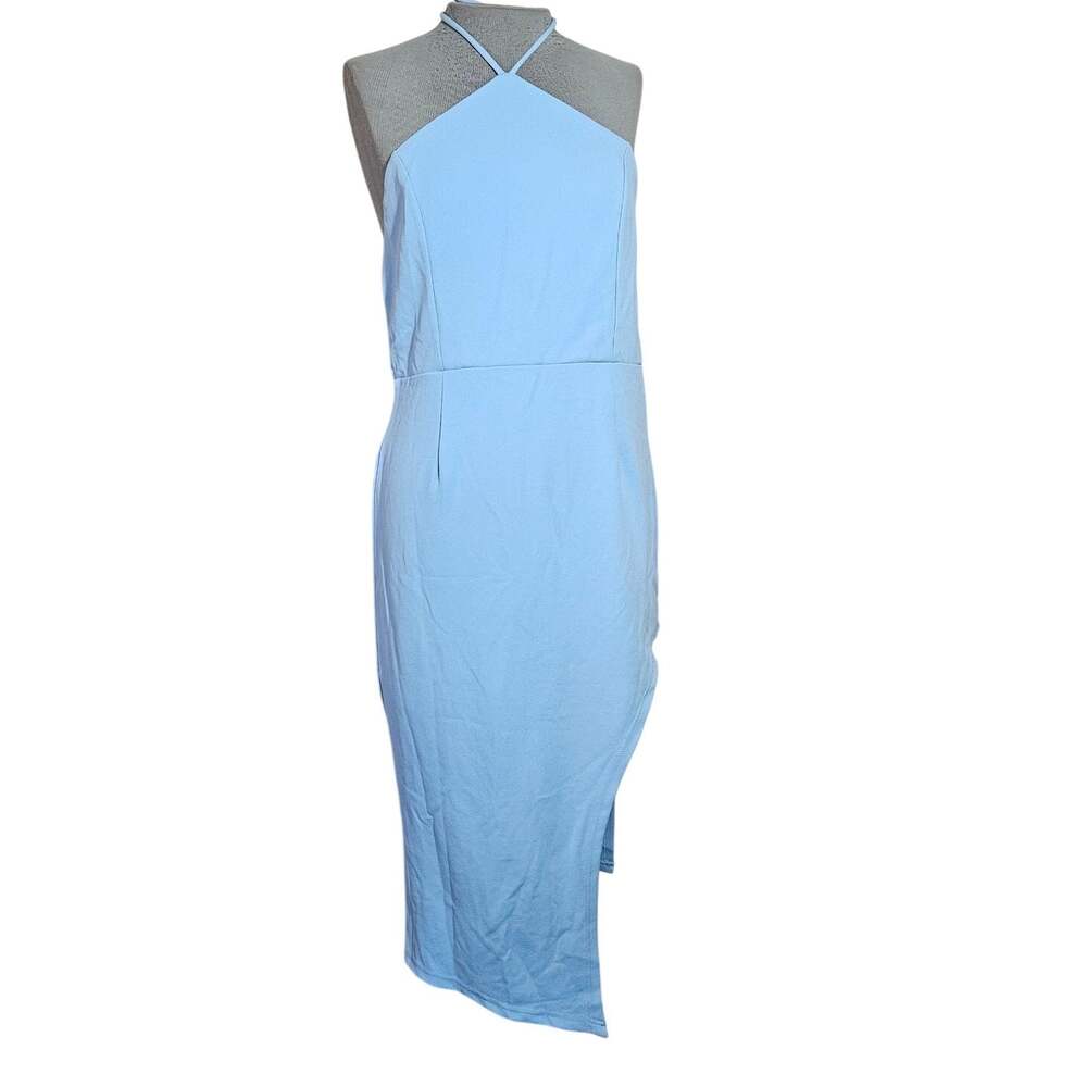 Hello Molly Blue Mini Bodycon Dress New with Tag Size Large